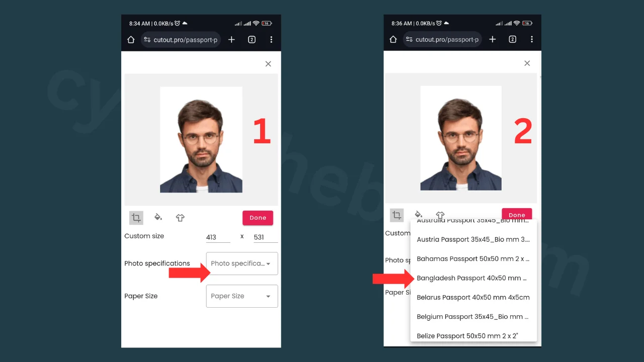 passport-size-photo-maker-select-size-মোবাইল-দিয়ে-পাসপোর্ট-সাইজের-ছবি-cybersheba.com