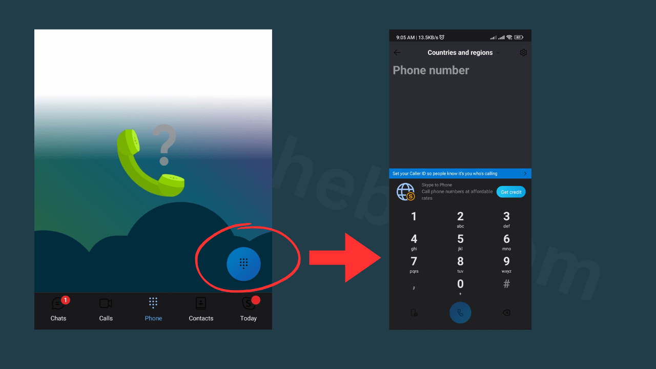 skype-dialpad-অচেনা-নাম্বার-থেকে-ফোন-cybersheba.com