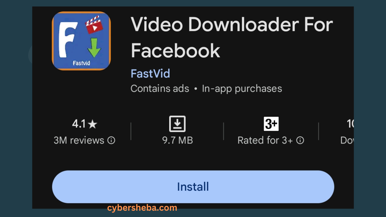 fastVid-download-ফেসবুক রিলস ডাউনলোড - Facebook Reels Download-cybersheba.com