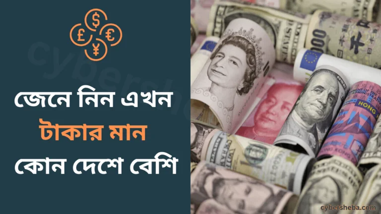 জেনে-নিন-কোন-দেশে-টাকার-মান-বেশি-cybersheba.com