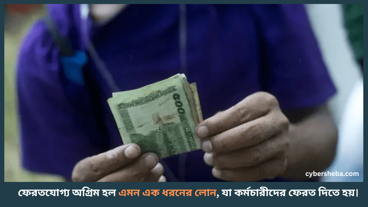 Returnable Advance - কিভাবে জিপিএফ ব্যালেন্স থেকে অগ্রিম উত্তোলন করা যায়-cybersheba.com