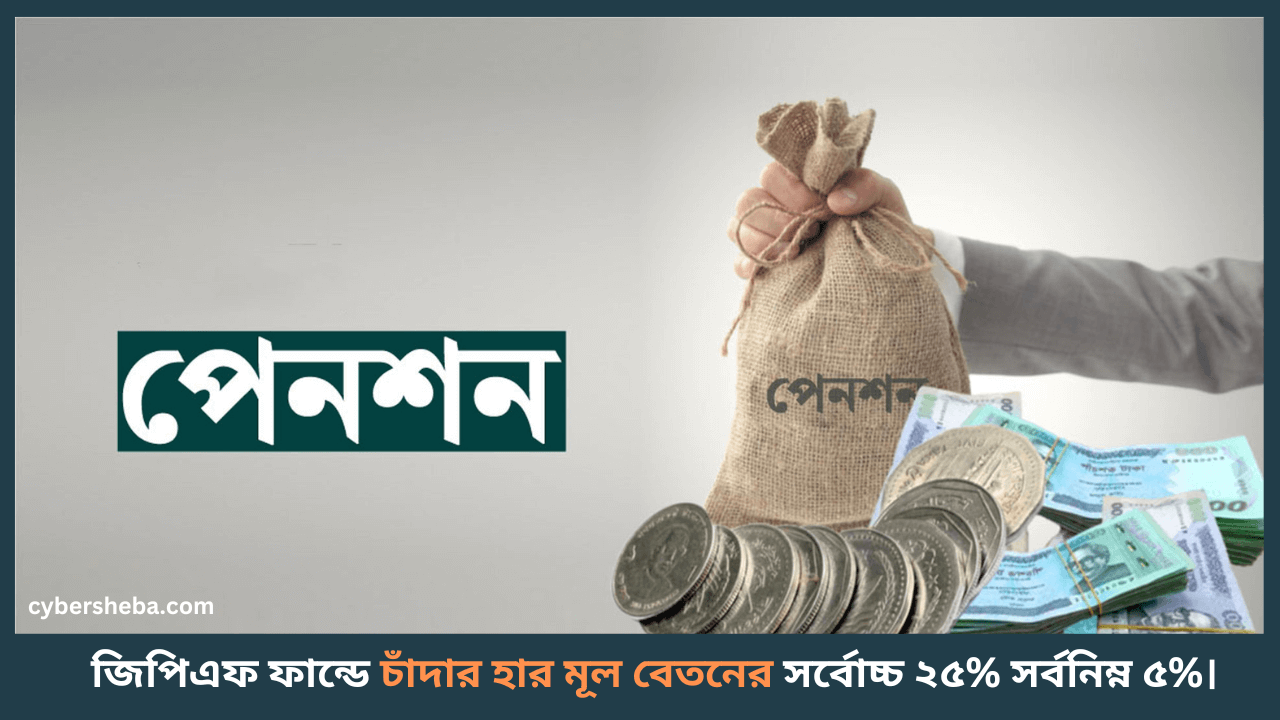 Subscription Rate - কিভাবে জিপিএফ ব্যালেন্স থেকে অগ্রিম উত্তোলন করা যায়-cybersheba.com