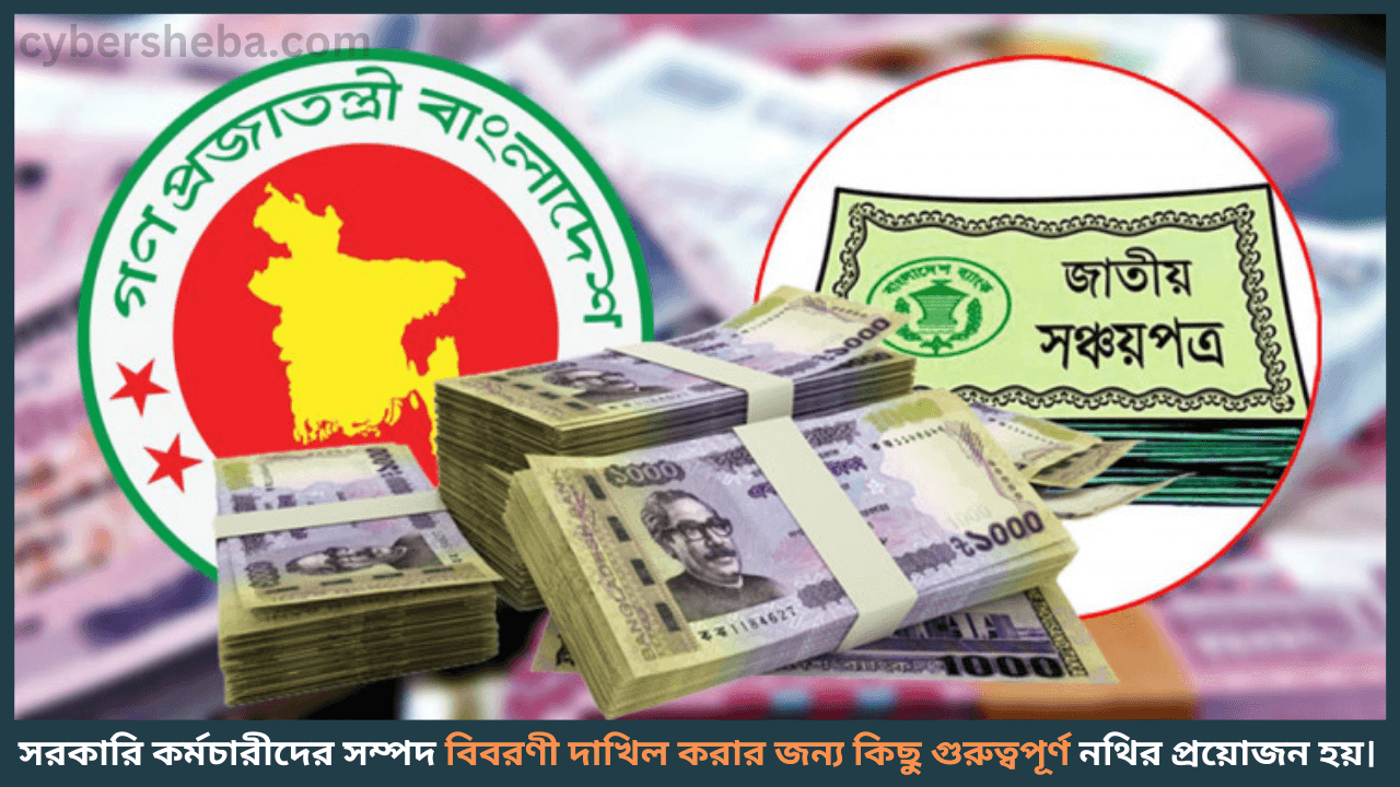 Return submit for Govt job holder-সরকারি কর্মচারীদের সম্পদ বিবরণী দাখিল যেভাবে করবেন-cybersheba.com