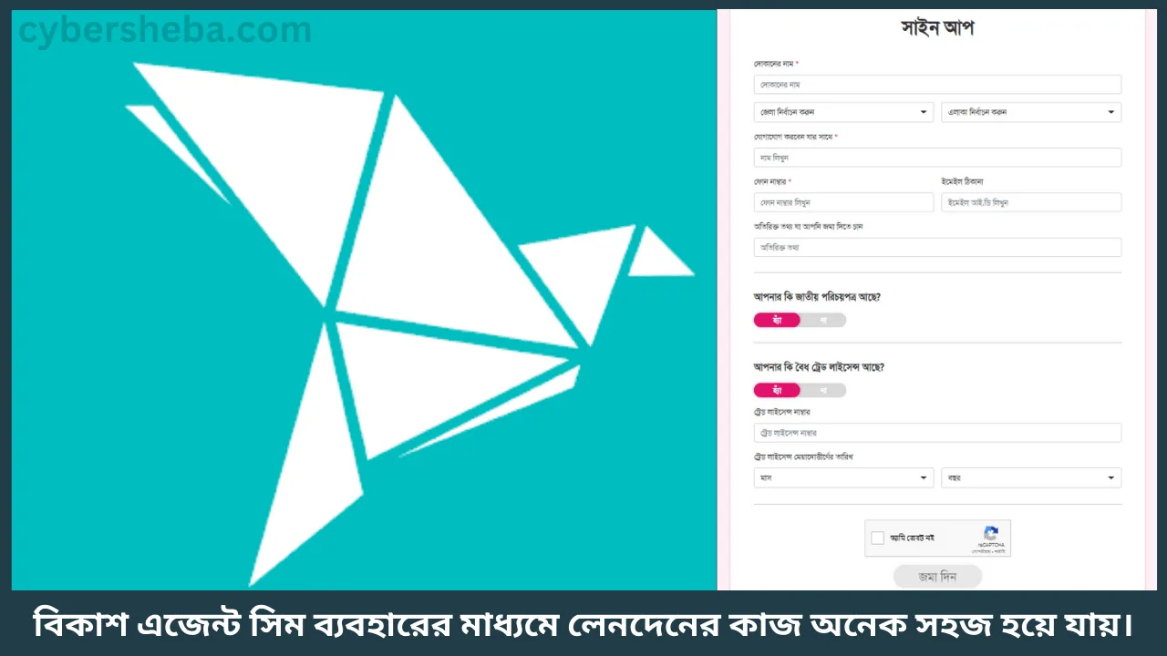 bKash-Agent-SIM-বিকাশ এজেন্ট সিমের সুবিধা-cybersheba.com