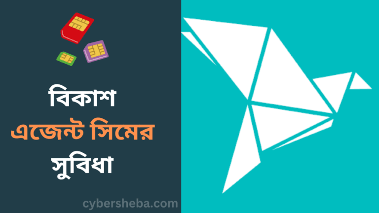 বিকাশ এজেন্ট সিমের সুবিধা-cybersheba.com