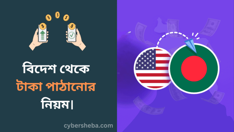 বিদেশ থেকে টাকা পাঠানোর নিয়ম-cybersheba.com