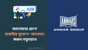 আনোয়ার গ্রুপে চাকরির সুযোগ, আবেদন করুন নতুনরাও - cybersheba.com